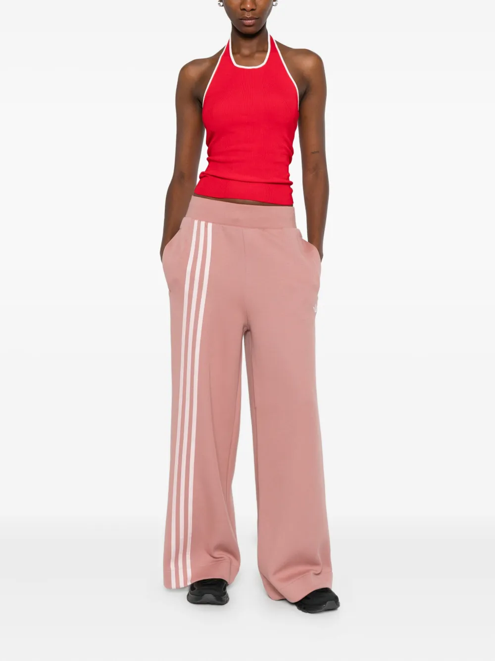 Adidas Trainingsbroek met 3 strepen - Roze