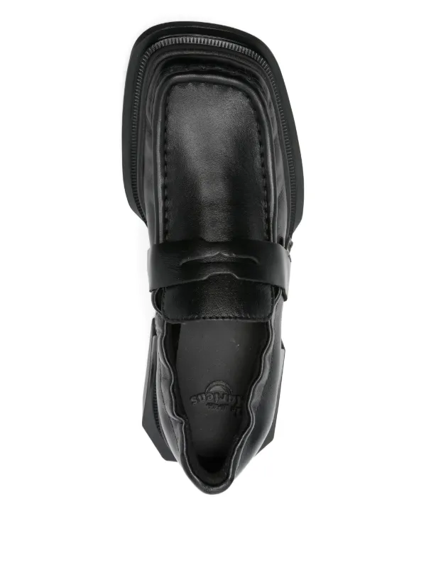 Dr. Martens レザーローファー | ブラック | FARFETCH JP