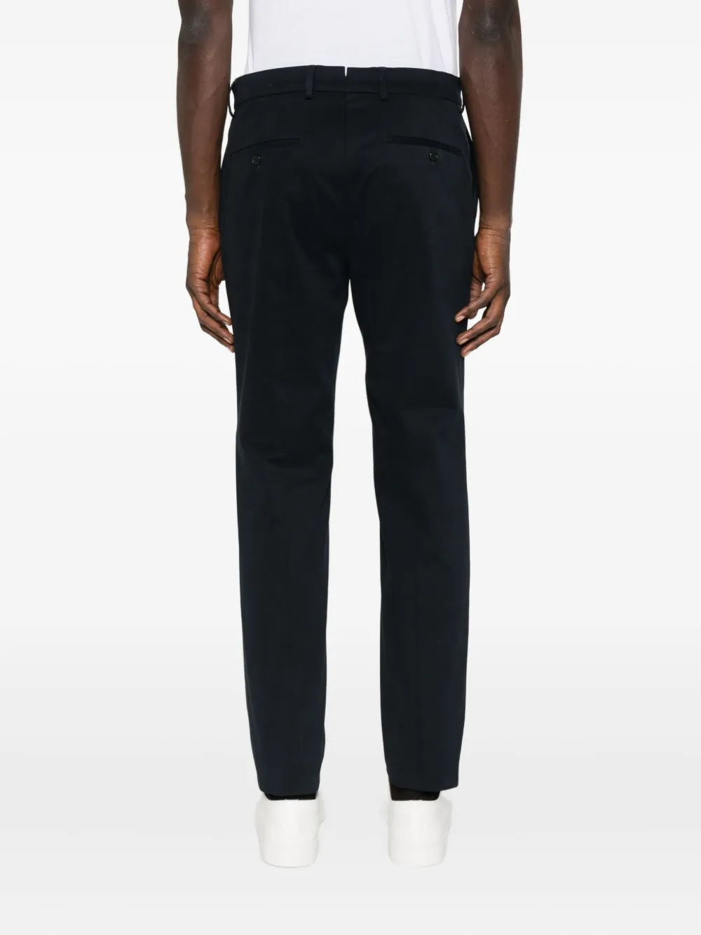 Incotex Straight-leg Trousers In Black