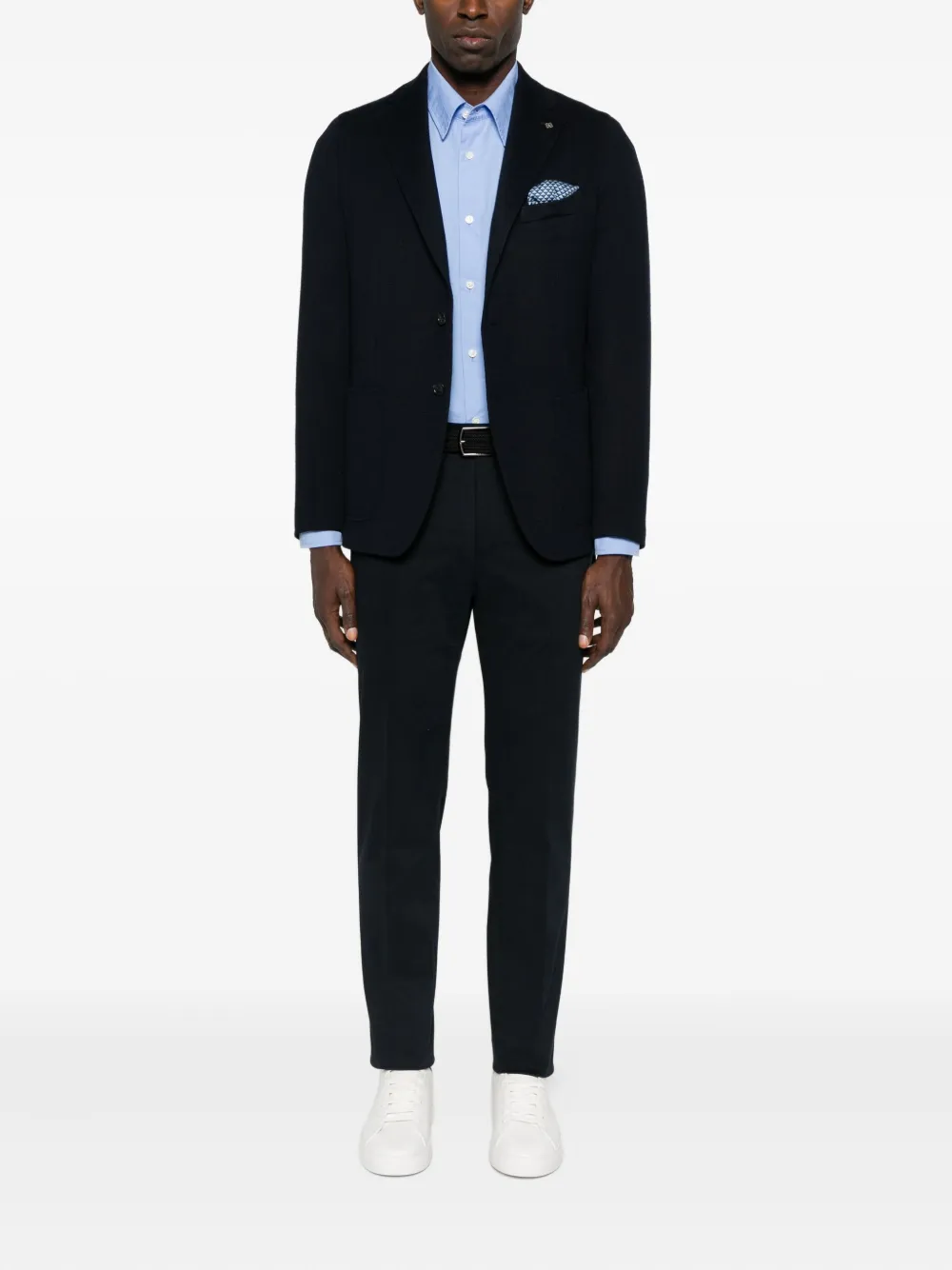 Incotex Straight broek - Zwart