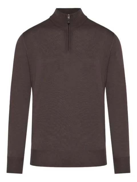Canali wool polo shirt