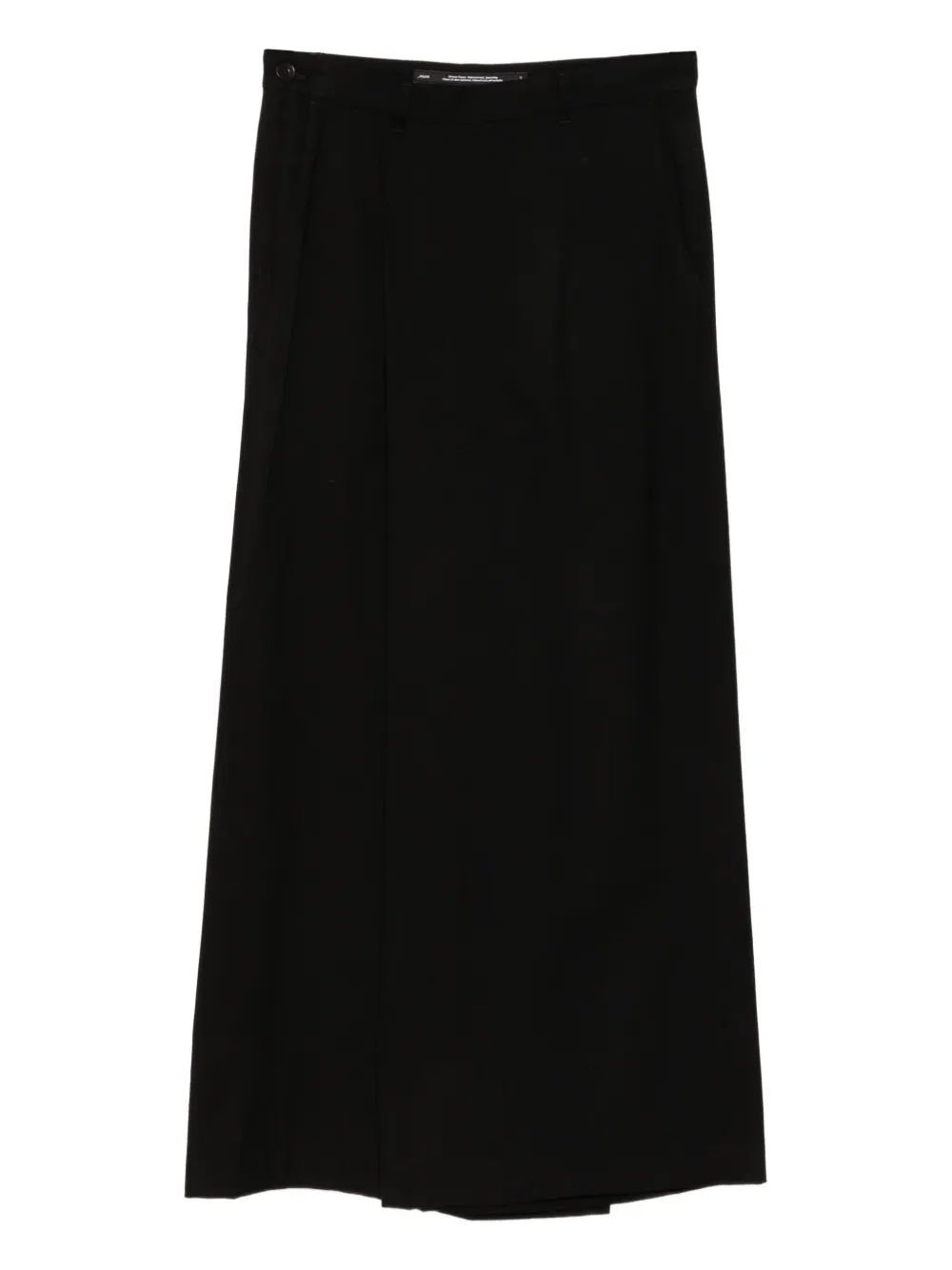 Julius over-wrapping trousers | Black | Image 1