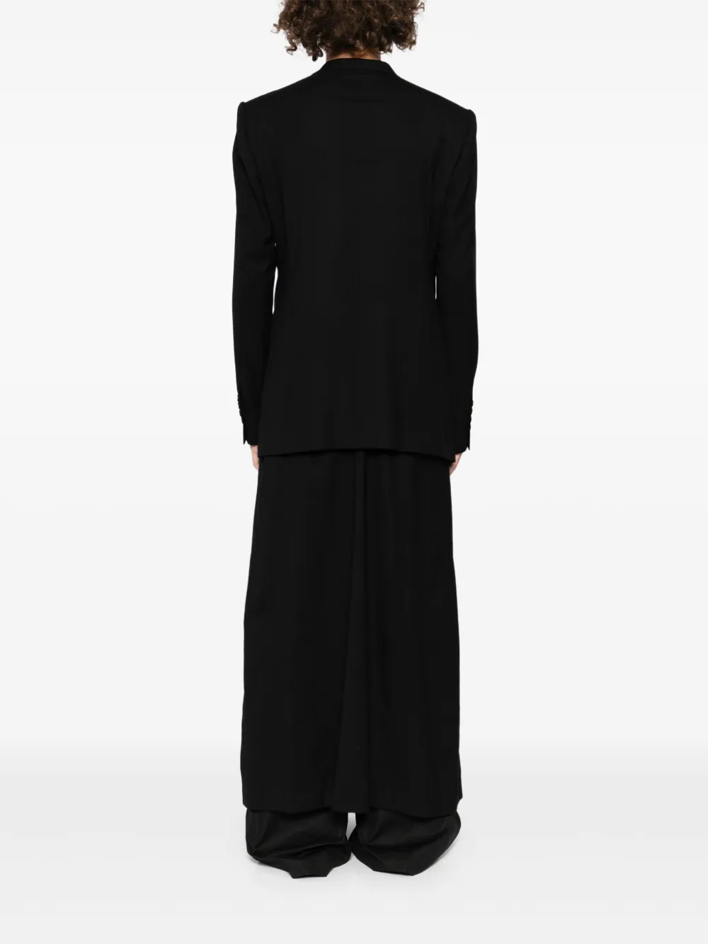 Julius Gelaagde blazer Zwart