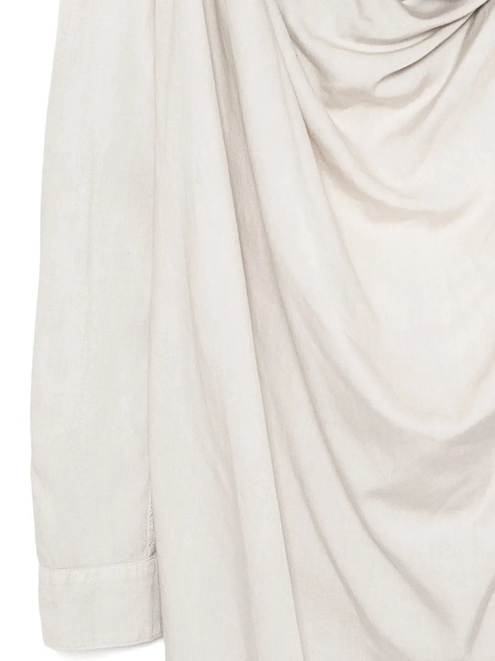 Julius Gedrapeerde top Grijs