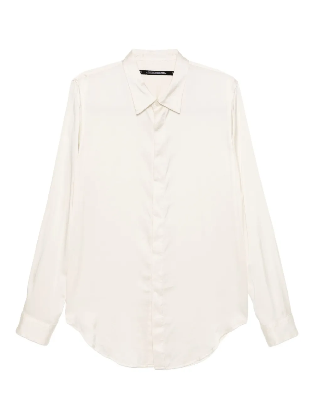 Julius camisa con dobladillo curvo | blanco | Image 1