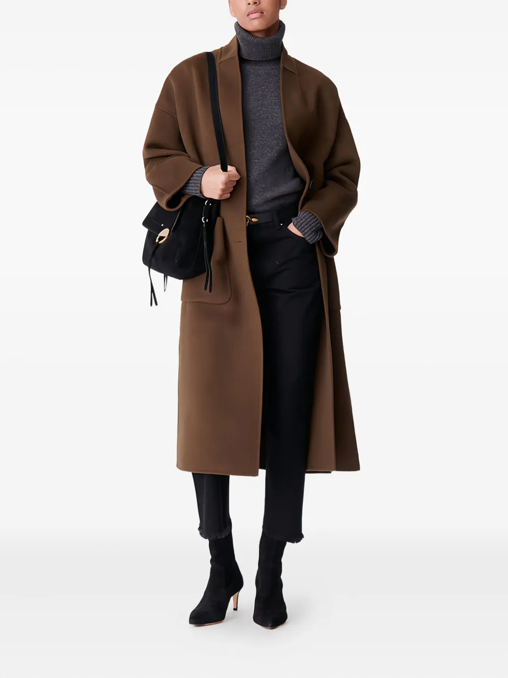 Vanessa Bruno belted patch-pocket coat | Single Breasted Coats | Image 2