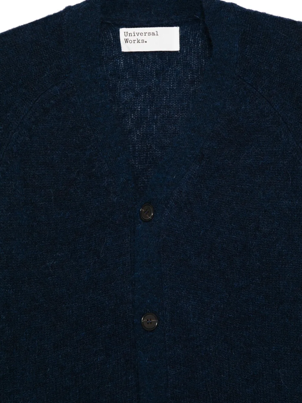  Universal Works Wool Cardigan - Blue 