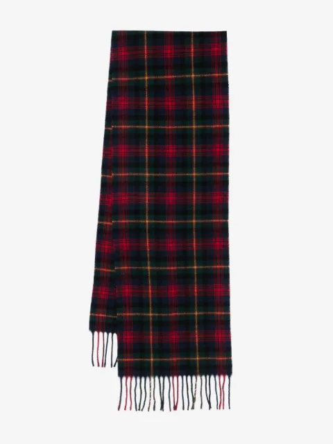 Polo Ralph Lauren écharpe frangée à motif tartan