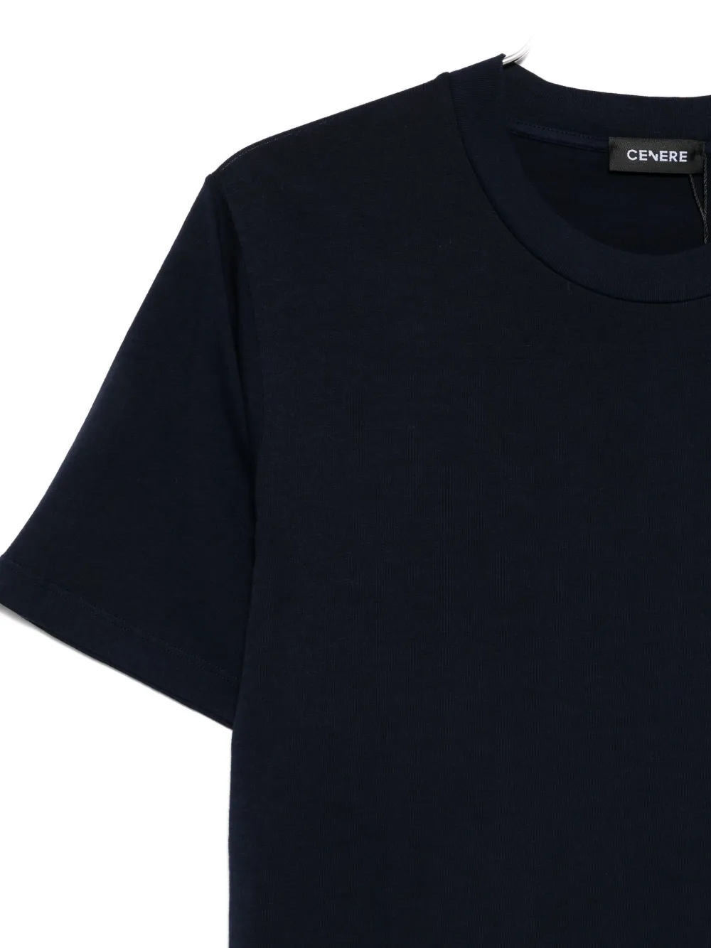 Cenere Crew-neck T-shirt In Black
