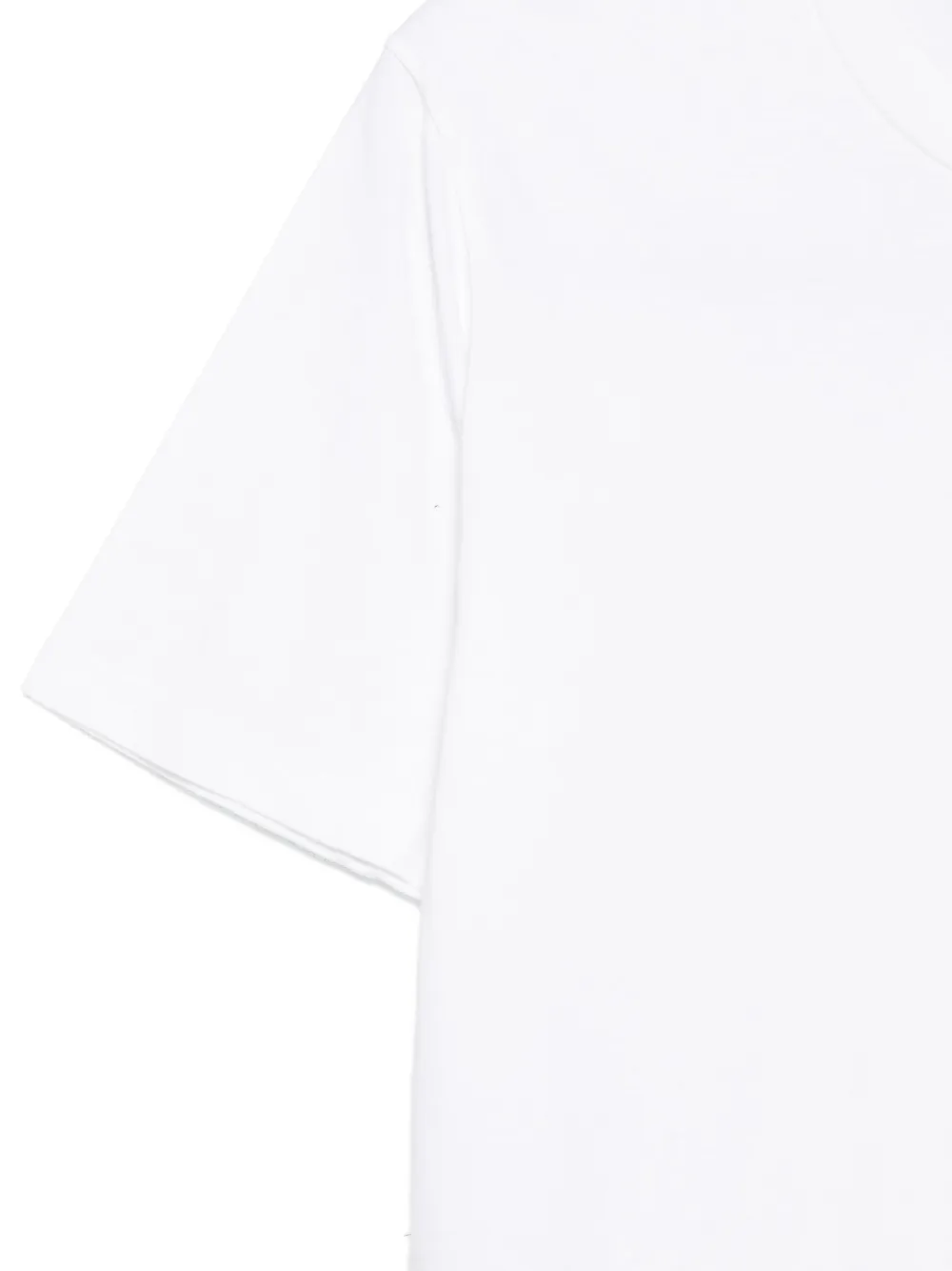 Cenere Crew-neck T-shirt In White