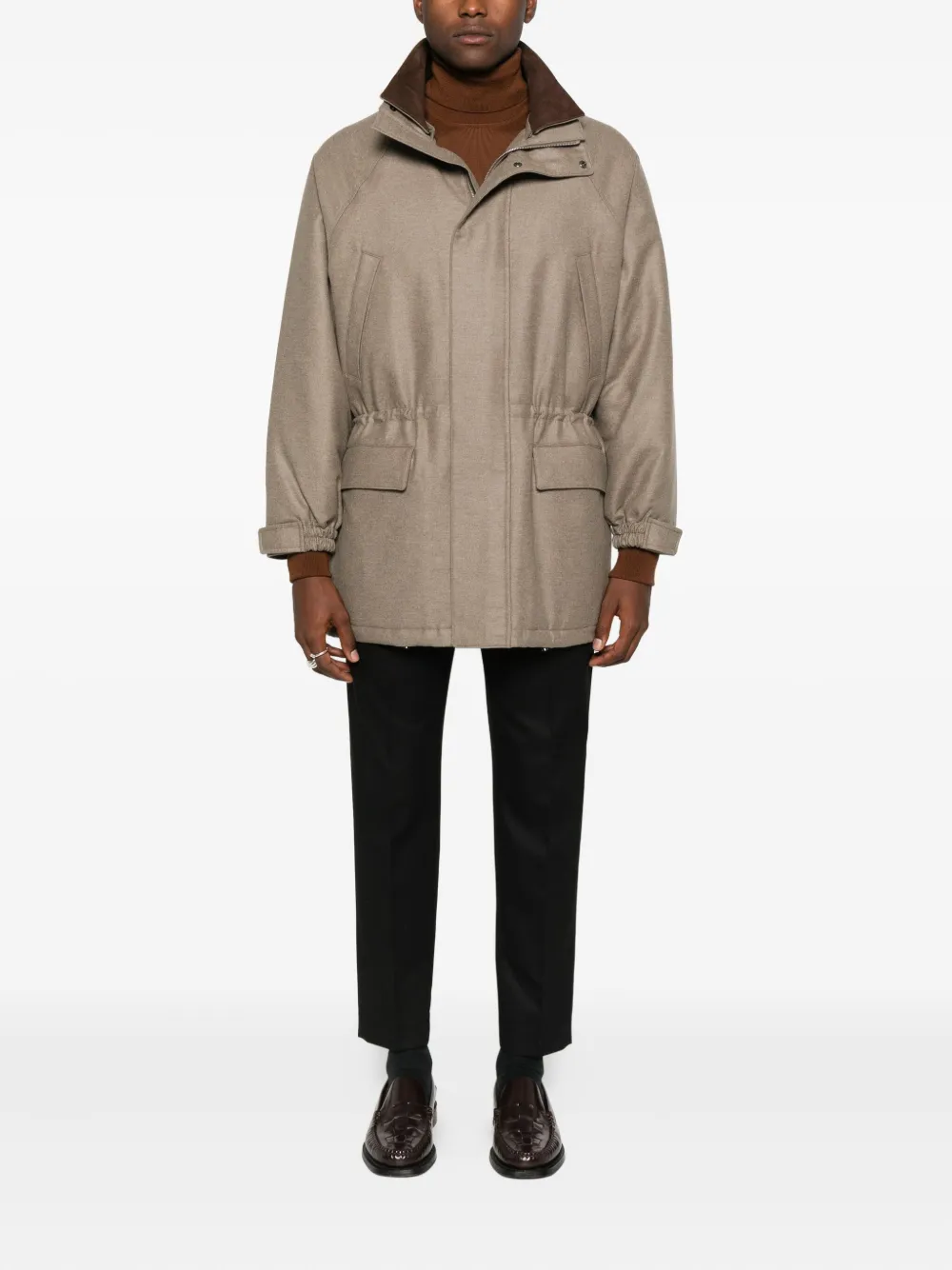 PT Torino pressed-crease trousers - Zwart
