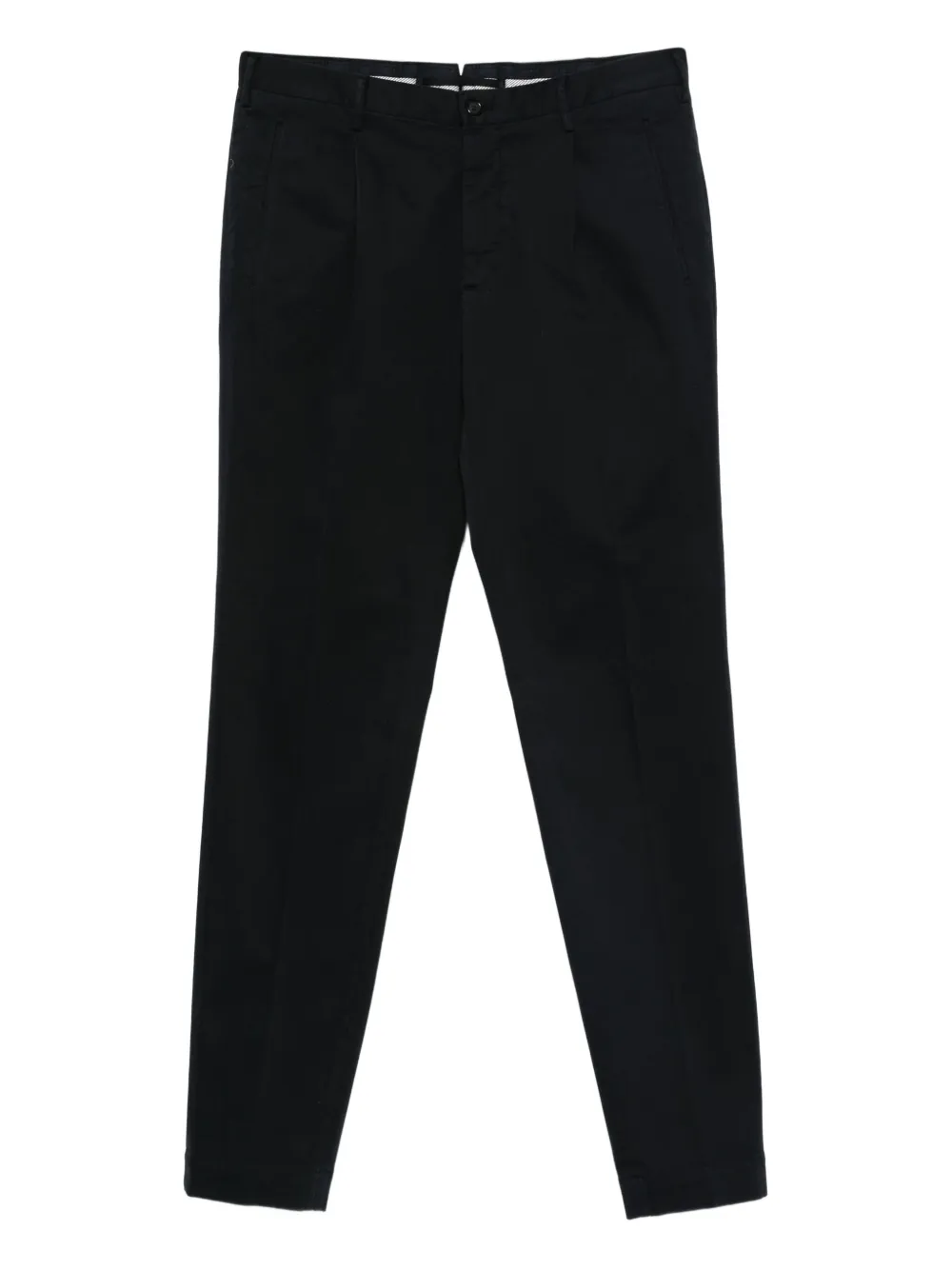 Incotex pleat-detail trousers | Black | Image 1