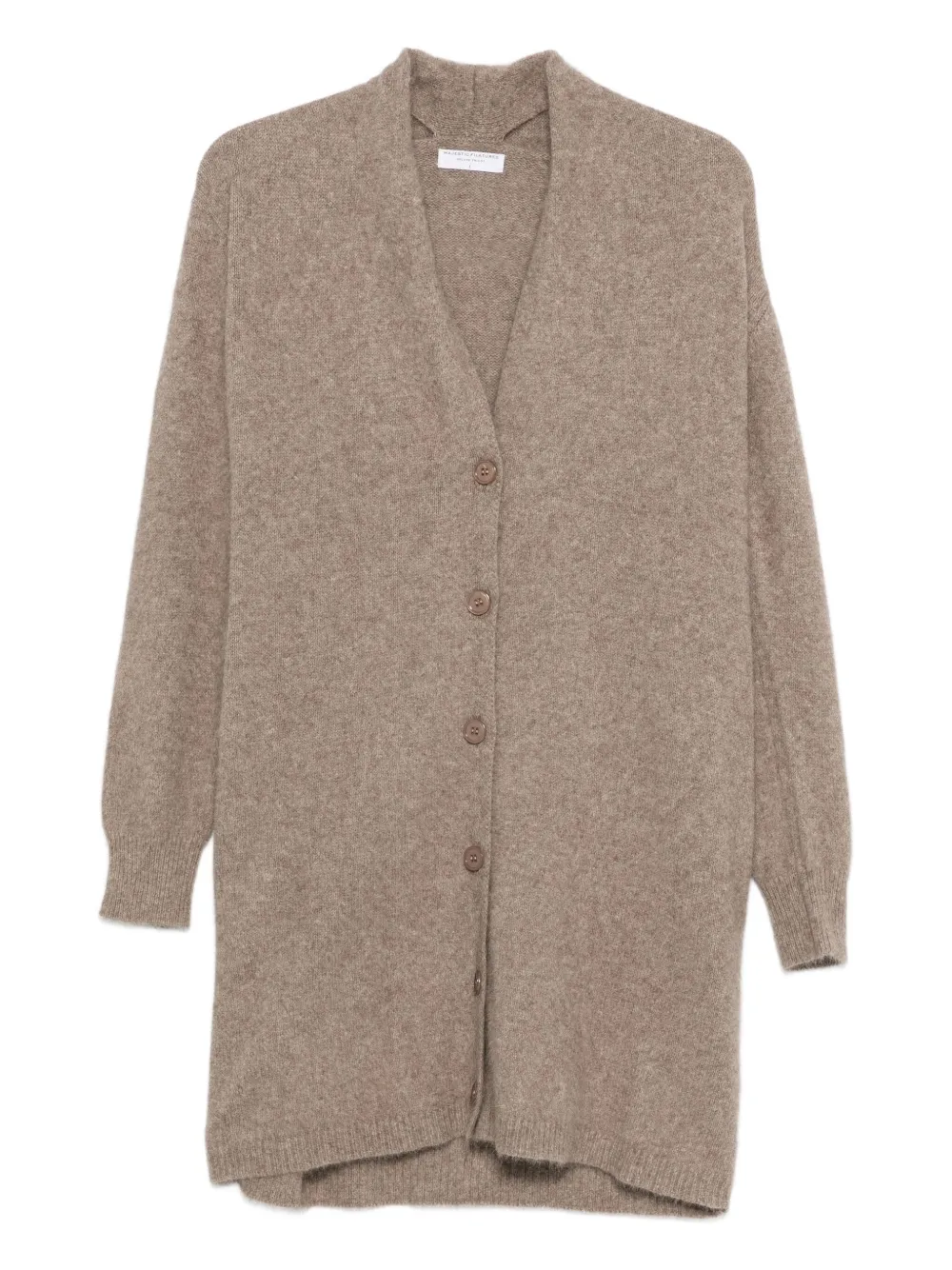 Majestic Filatures button-up wool cardigan - Toni neutri
