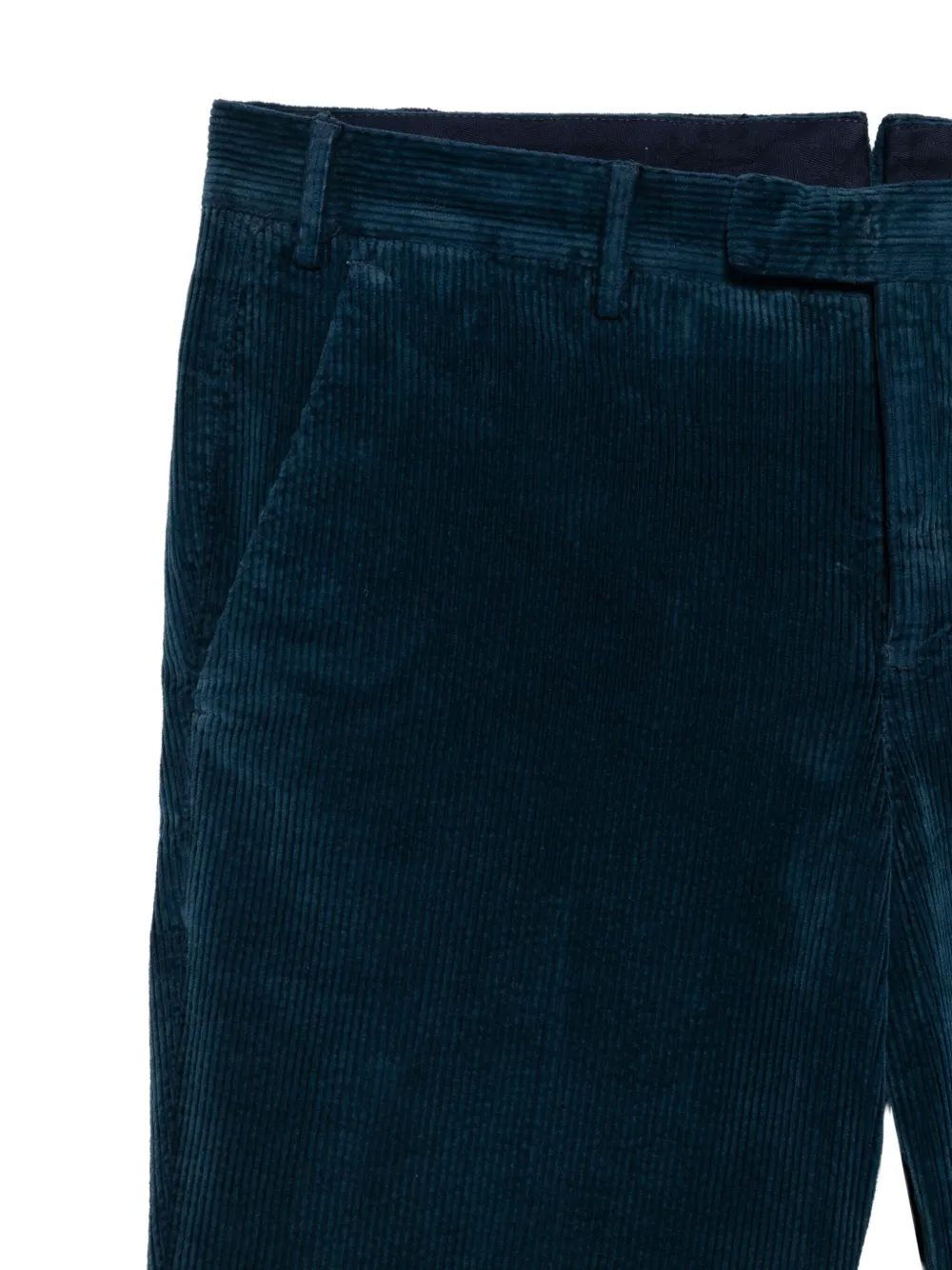 Pt Torino Corduroy Trousers In Blue
