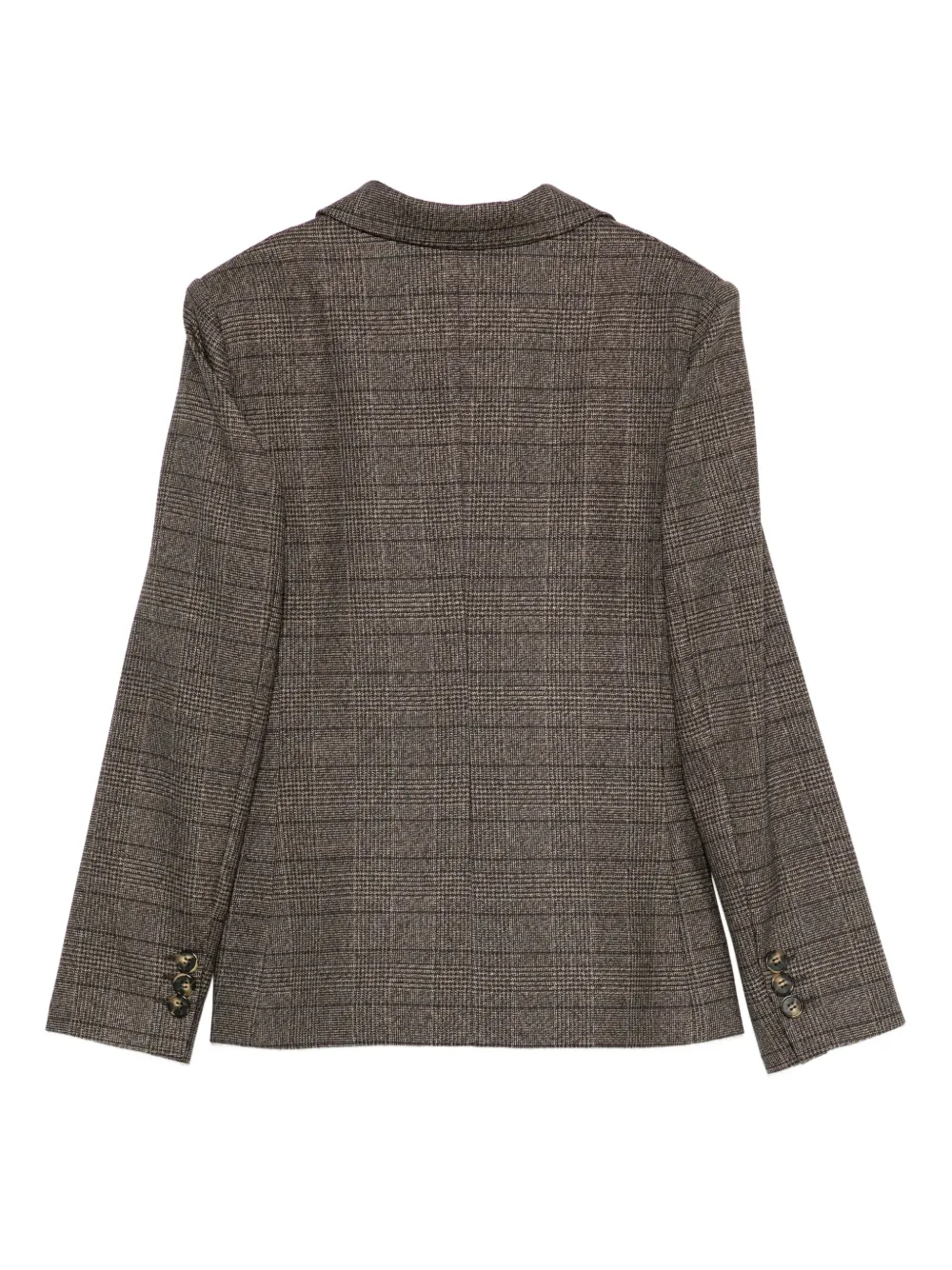 Cenere Gb Single-breasted Three-button Jacket In Gray