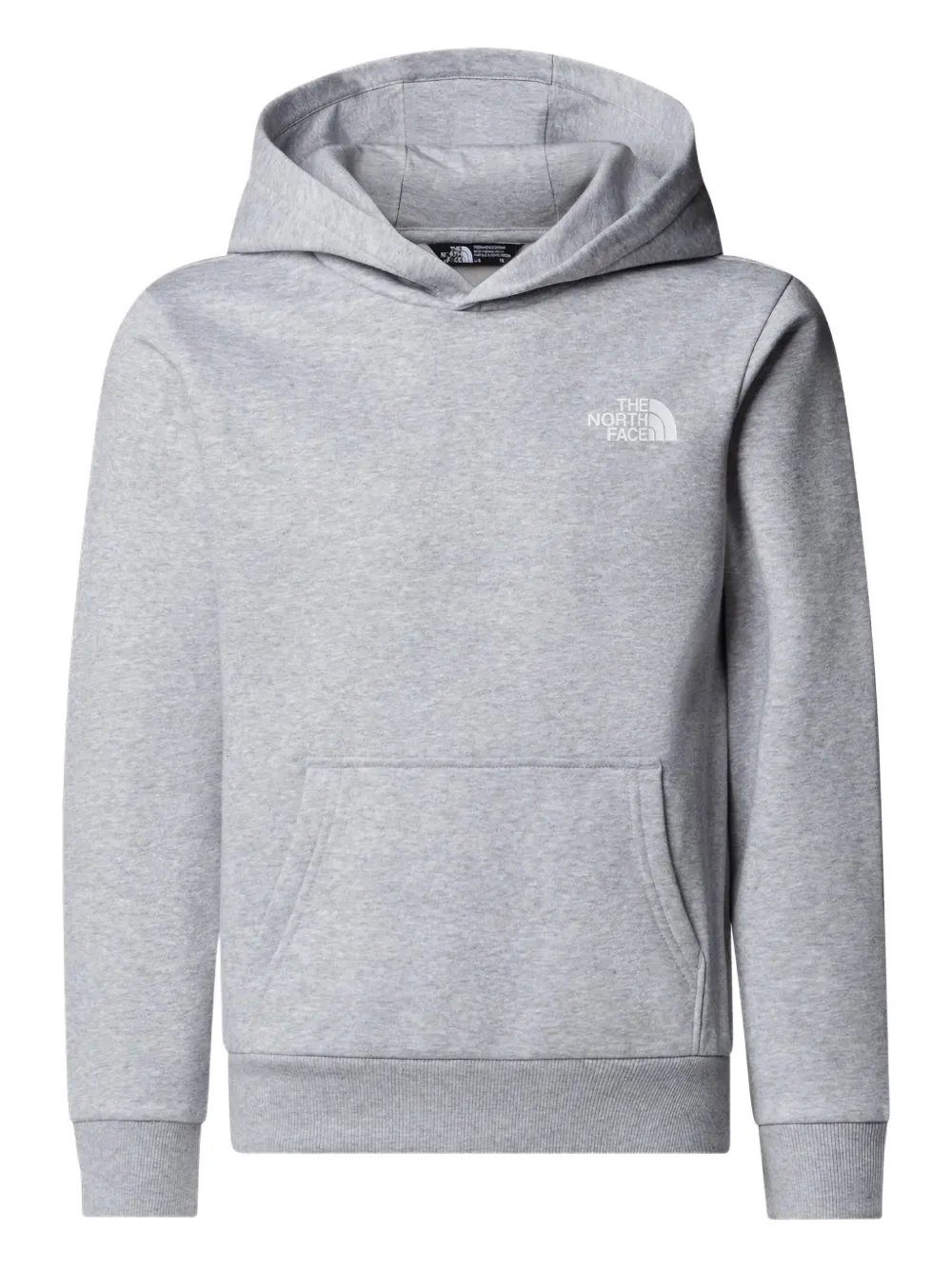 The North Face Kids logo-detail hoodie - グレー The North Face Kids logo-detail hoodie - グレー