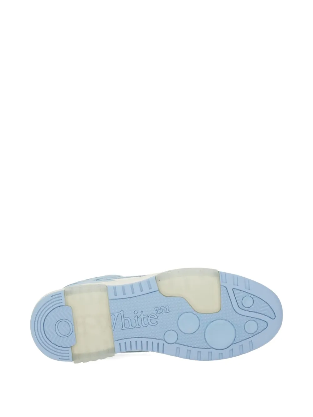 Off-White lace-up sneakers Blauw