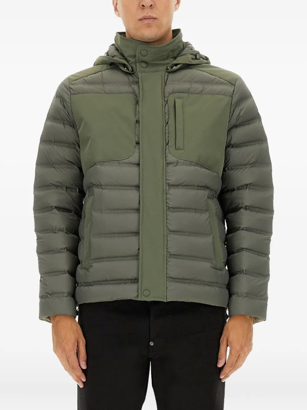 Colmar hooded padded jacket | Green | Image 1