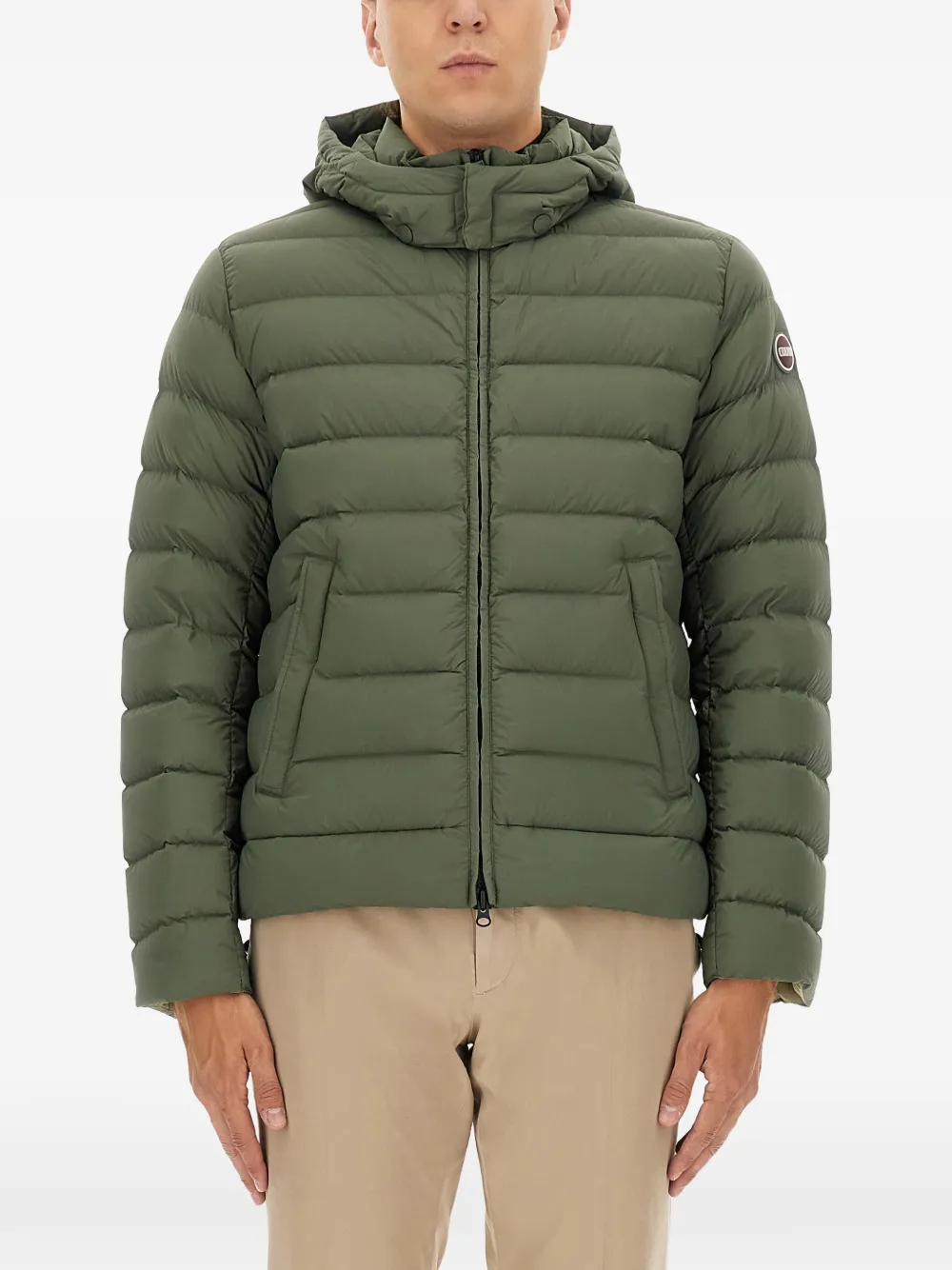 Colmar Hooded Padded Jacket In Green