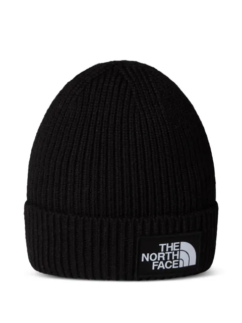 The North Face Kids ribbed beanie hat