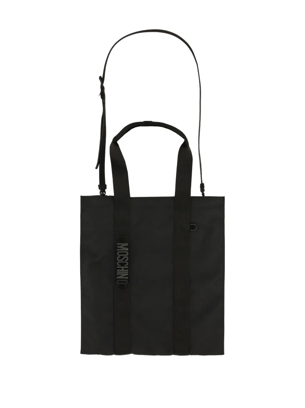 Moschino Shopper met logoprint Zwart