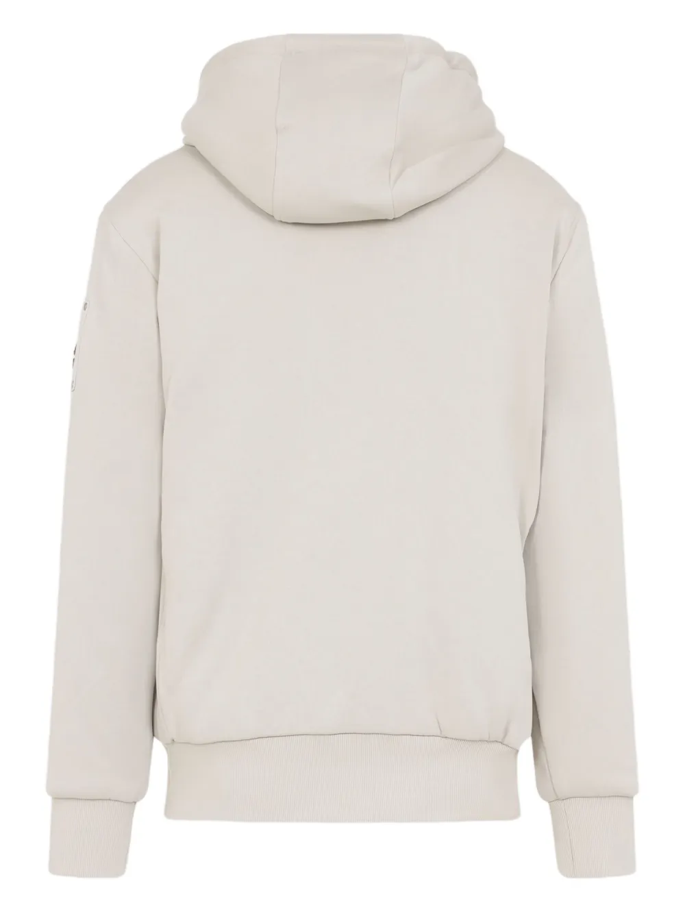 Moose Knuckles zip-up cotton sweatshirt - Beige