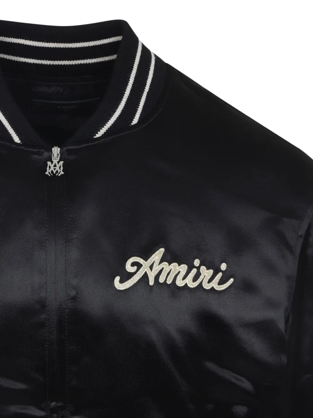 Amiri Ma Hollywood Bomber Jacket In Black
