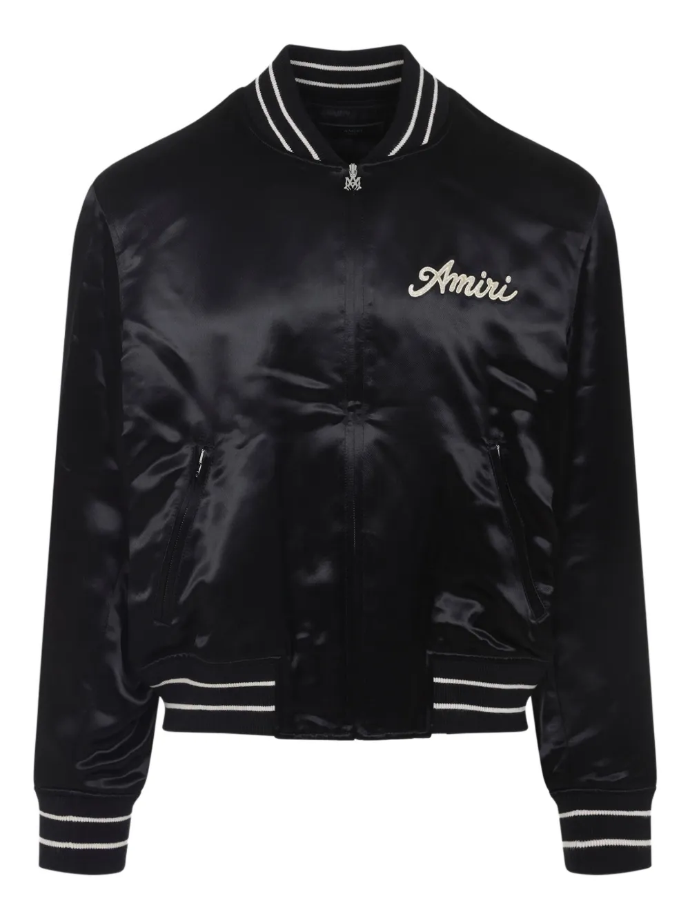Amiri Ma Hollywood Bomber Jacket In Black