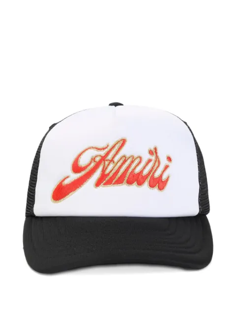 AMIRI logo-embroidered cap