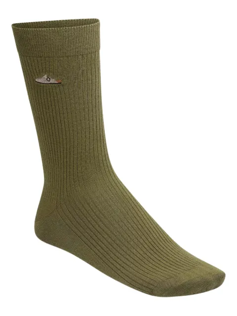 Birkenstock embroidered-logo socks