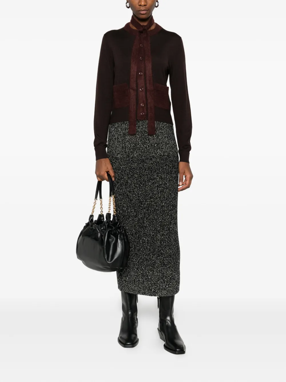 Dorothee Schumacher tie-neck cardigan | Cardigans | Image 2