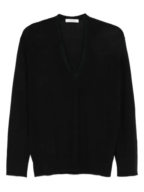 Dorothee Schumacher V-neck long-sleeve sweater 