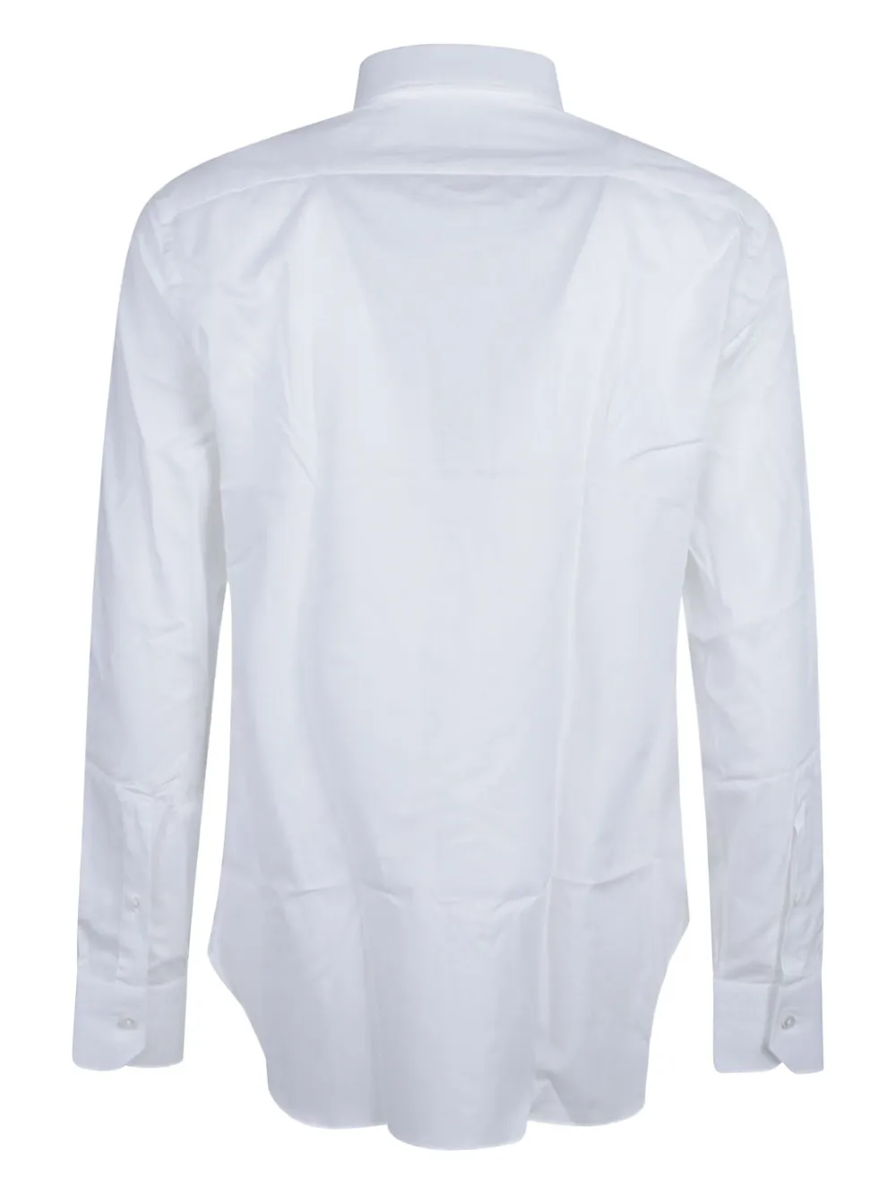 Zegna Cotton-poplin Shirt In White