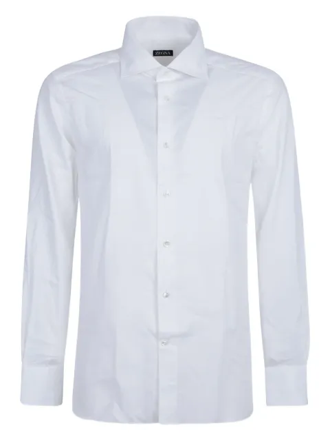 Zegna cotton-poplin shirt