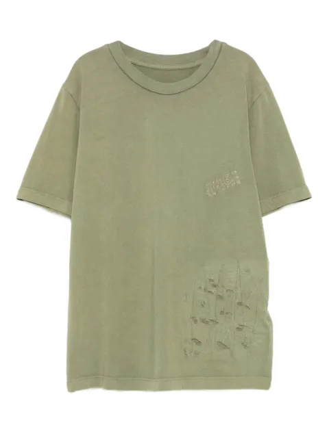 MM6 Maison Margiela Kids embroidered detail t-shirt