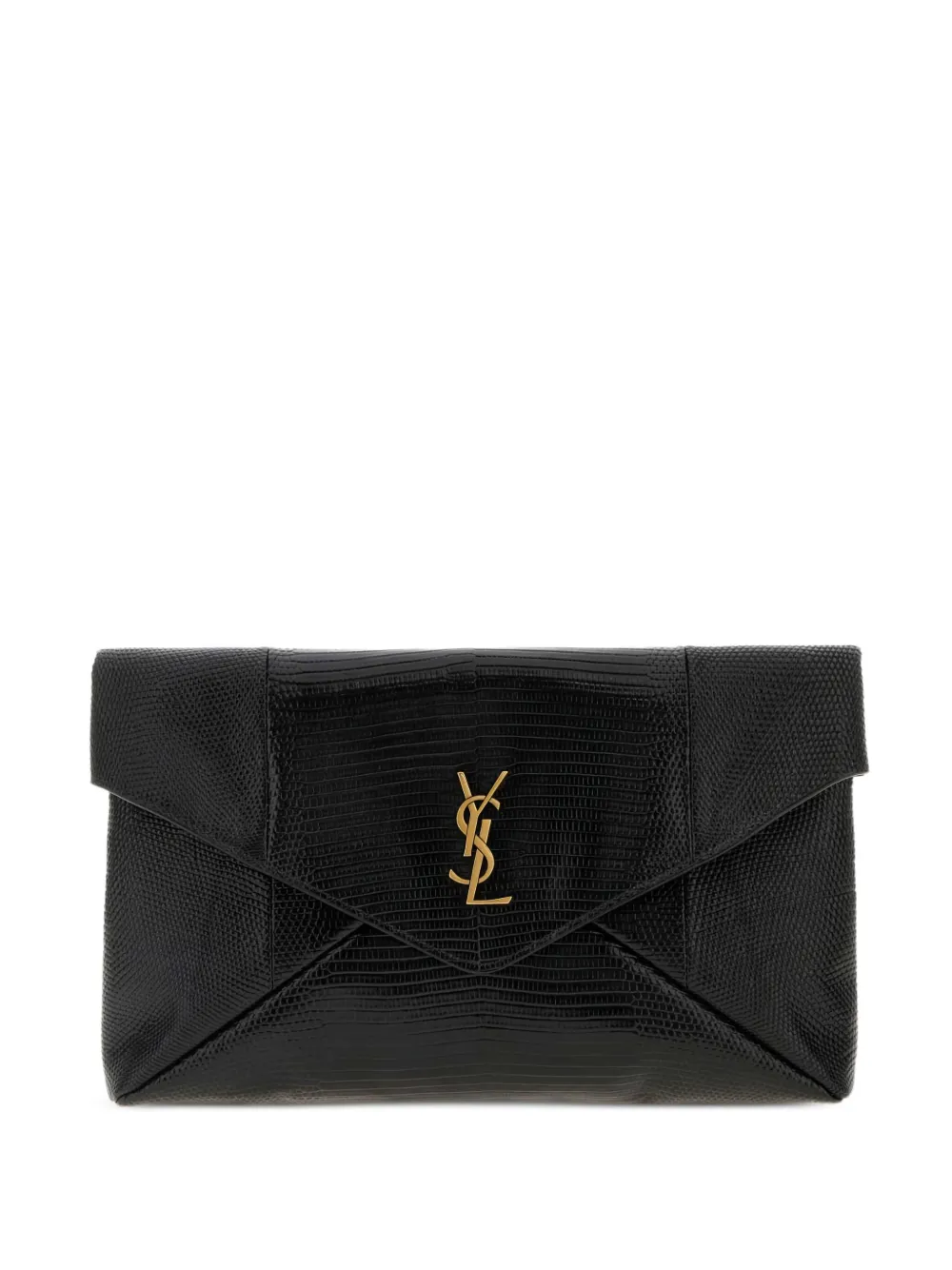 Saint Laurent Umhängetasche mit Logo-Schild - Schwarz