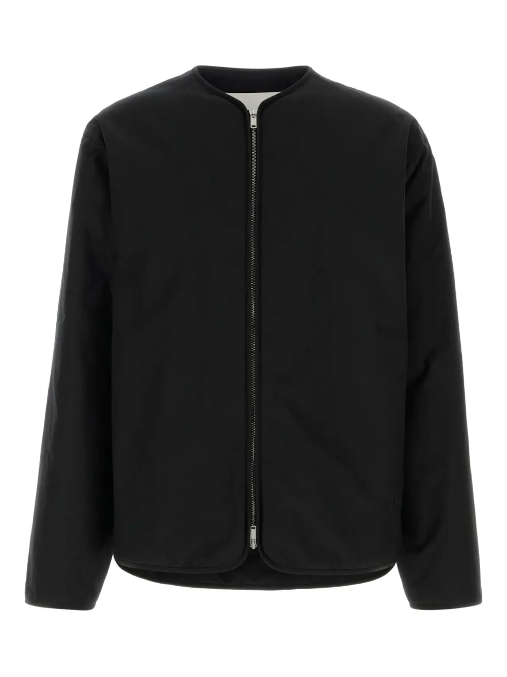 Jil Sander padded cotton jacket - ブラック Jil Sander padded cotton jacket - ブラック