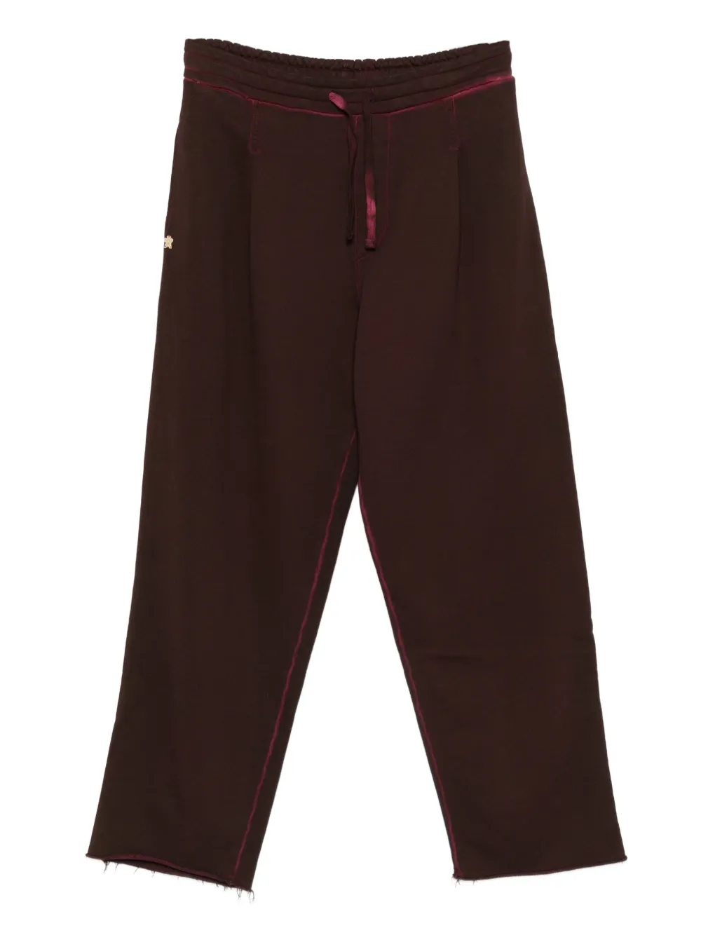 A Paper Kid drawstring track pants | Red | Image 1