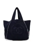 CHANEL Pre-Owned 2000-2020 Coco Mark beach bag - Blue