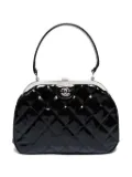 CHANEL Pre-Owned 1996-1997 quilted leather handbag - Black