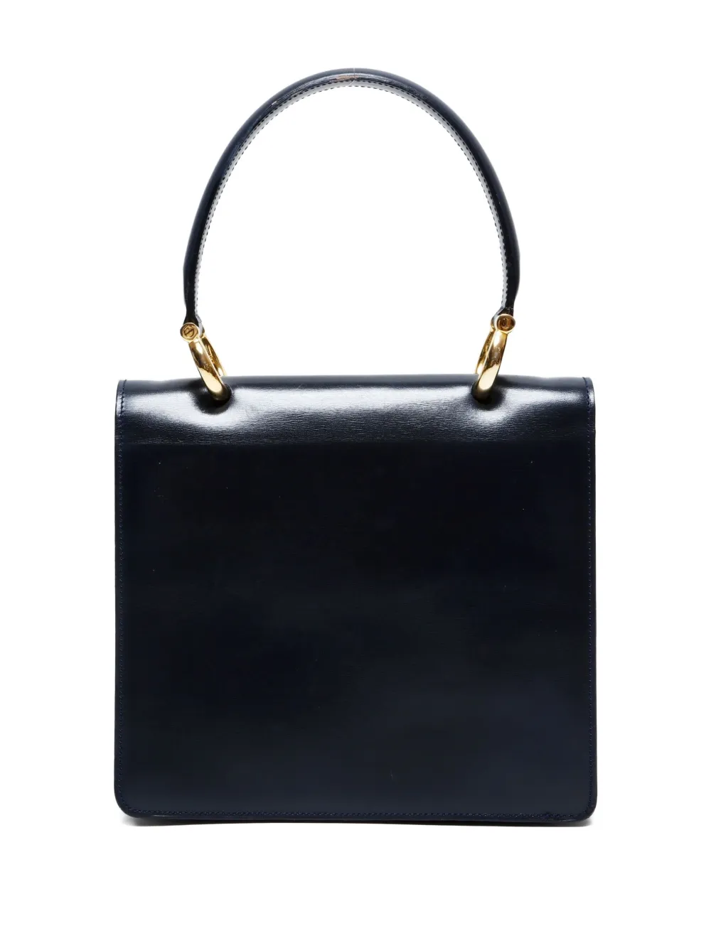 Pre-owned Celine 1990-2000s Double Flap Tote Bag In Black