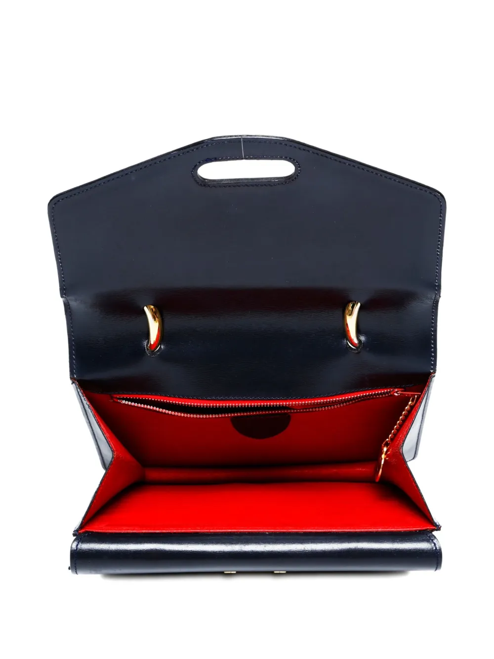 Pre-owned Celine 1990-2000s Double Flap Tote Bag In Black