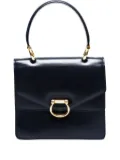 Celine Pre-Owned 1990-2000s double flap tote bag - Black
