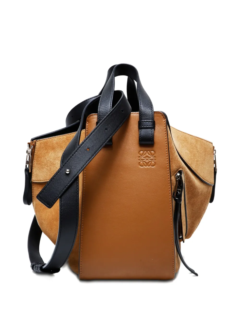 Pre-owned Loewe 2000-2020 Hammock Shoulder Bag In Neutral