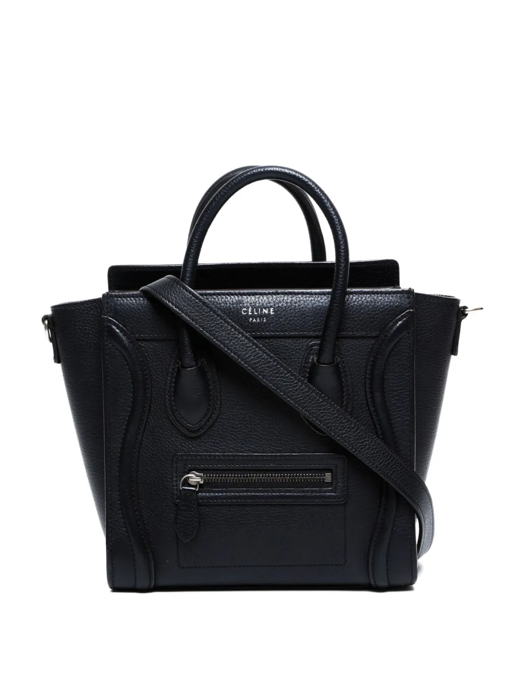 Celine Pre-Owned 2000s micro Luggage two-way bag | Black | Image 1