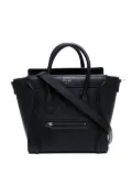 Celine Pre-Owned 2000s micro Luggage two-way bag - Black