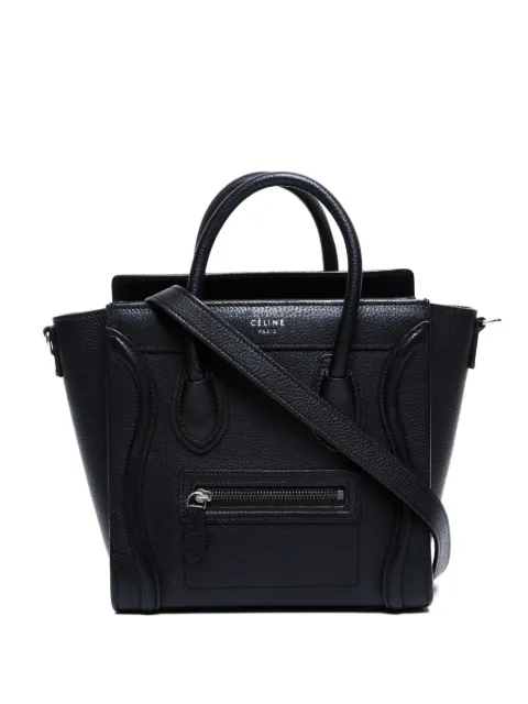 Celine Pre-Owned 2000s micro Luggage two-way bag