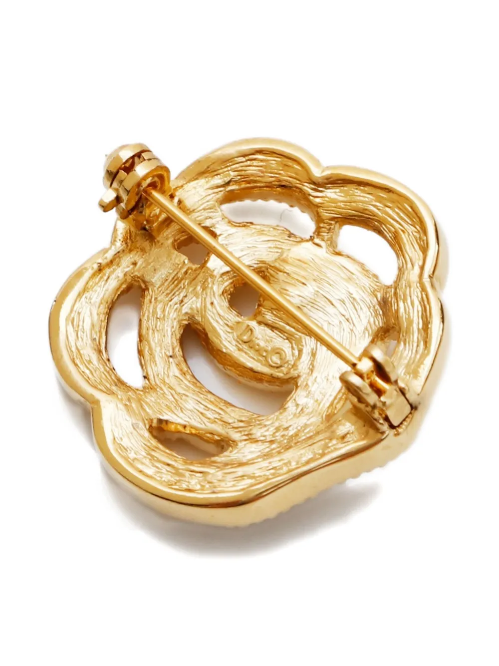Christian Dior Pre-Owned 1980-2000 crystal-embellished brooch | Image 2