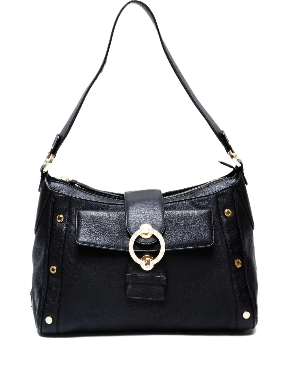 Bvlgari Pre-Owned 2000-2020s leather shoulder bag | Black | Image 1