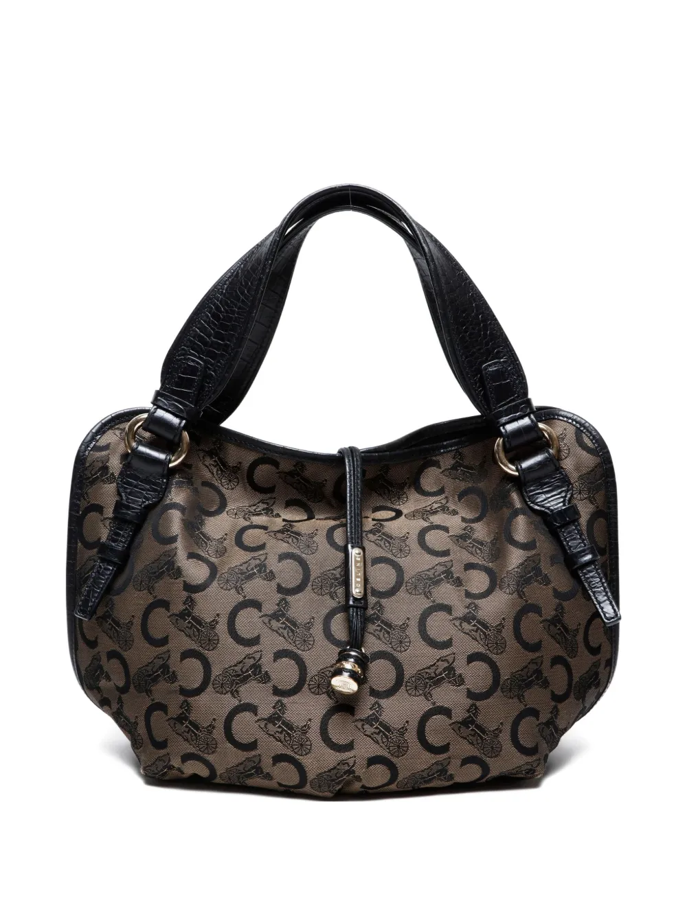 Celine Pre-Owned 1990-2010s Horse Carriage tote bag | Black | Image 1